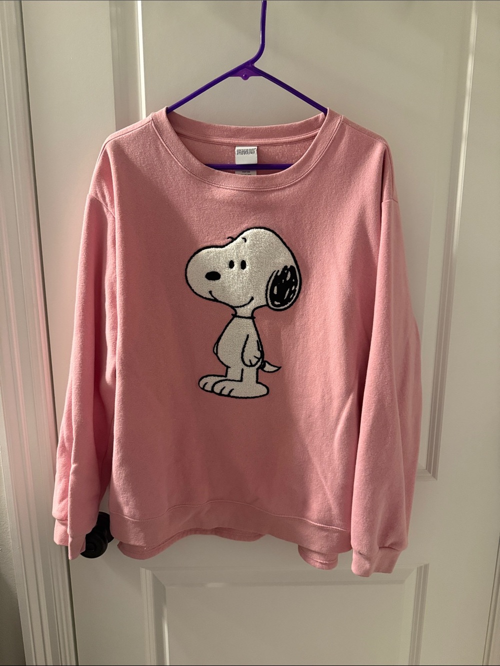 Pink Snoopy Dog Sweatshirt – Women's Cozy Pullover